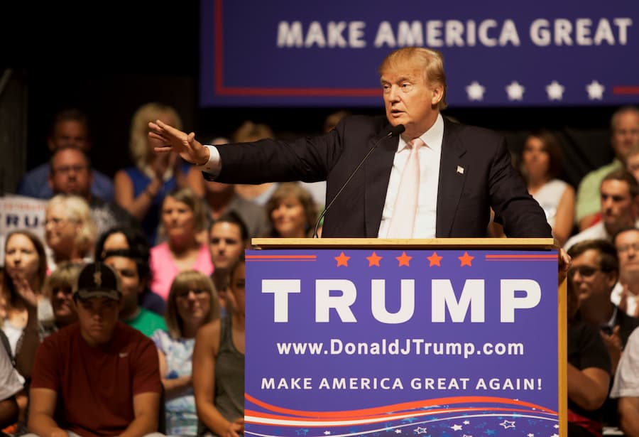 Donald Trump at Rally