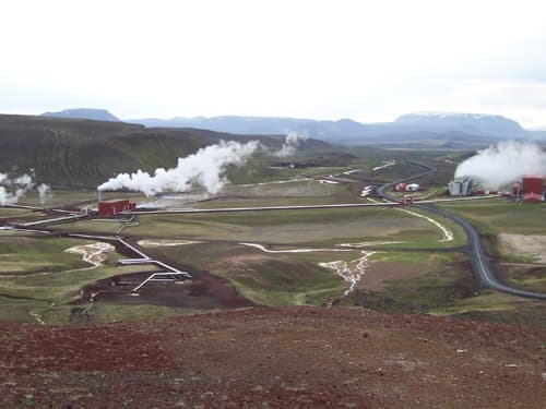 Over a quarter of Iceland’s energy is produced from geothermal power