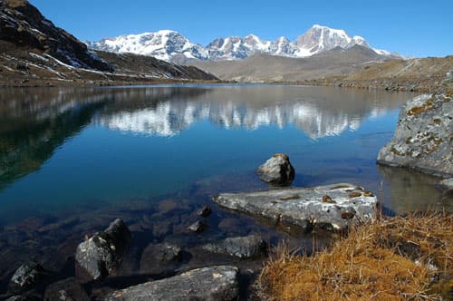 The Himalayas provide fresh water to over a billion people