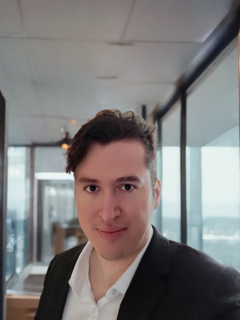 Laurent Cousineau in suit Laurent Cousineau in suit