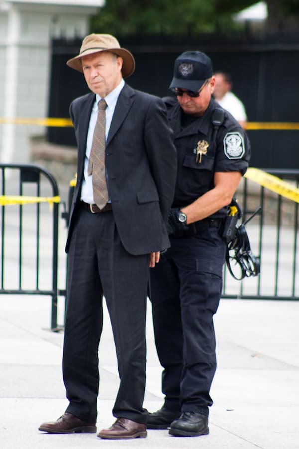 NASA Scientist James Hansen arrested NASA Scientist James Hansen arrested